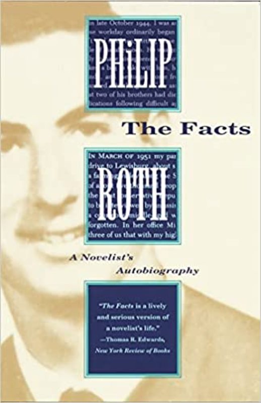 Book cover for "The Facts" by Philip Roth