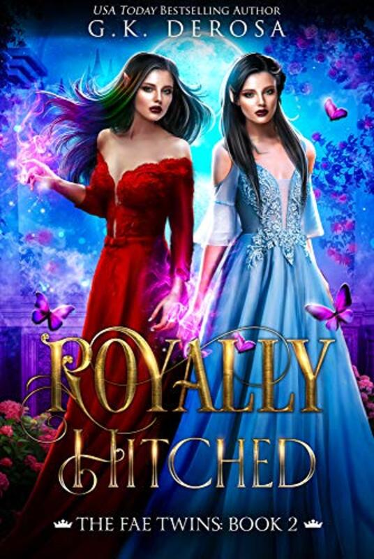 Book cover for "The Fae Twins" by GK DeRosa