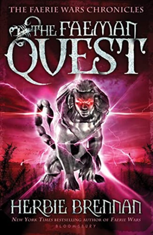 Book cover for "The Faeman Quest" by JH Brennan