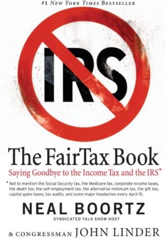 Book cover for "The Fair Tax Book"