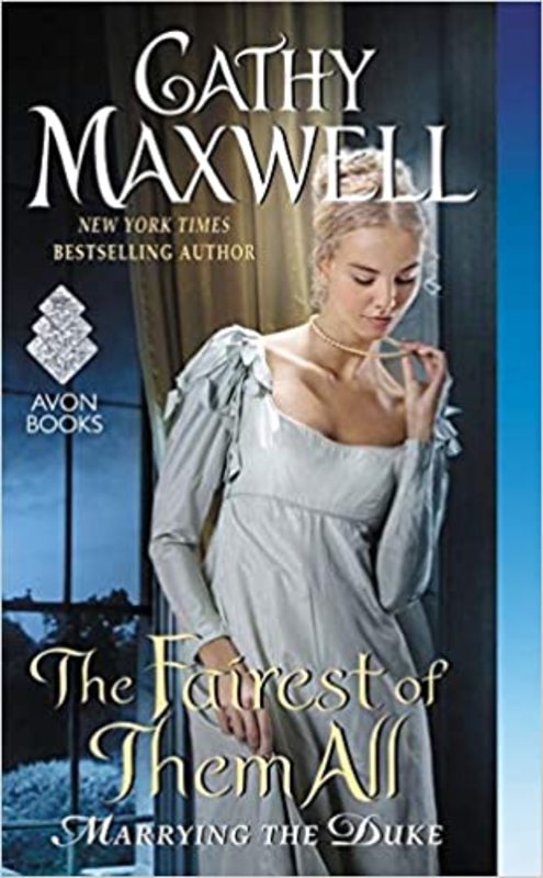 Book cover for "The Fairest of Them All" by Cathy Maxwell