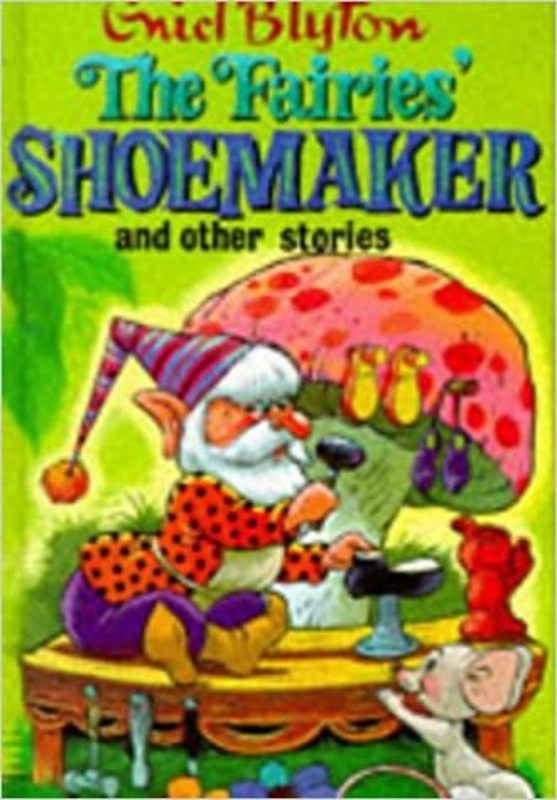 Book cover for "The Fairies' Shoemaker and Other Stories" by Enid Blyton