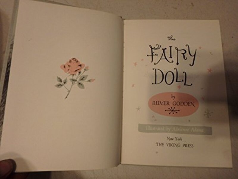 Book cover for "The Fairy Doll" by Rumer Godden