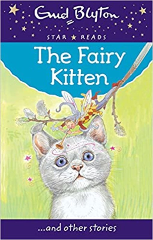 Book cover for "The Fairy Kitten" by Enid Blyton