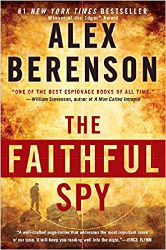Book cover for "The Faithful Spy" by Alex Berenson