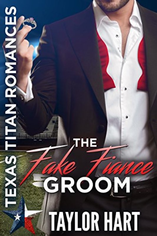Book cover for "The Fake Fiance Groom" by Taylor Hart