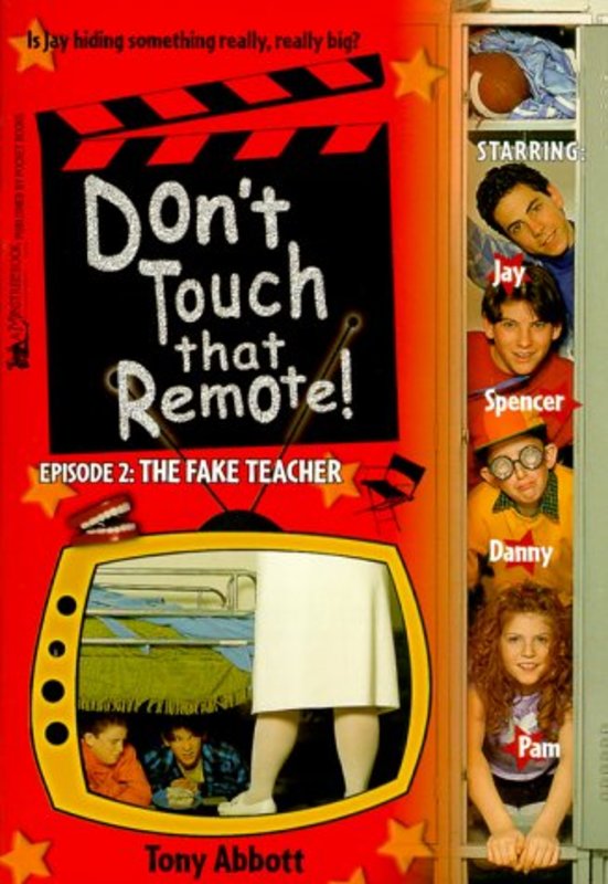 Book cover for "The Fake Teacher" by Tony Abbott