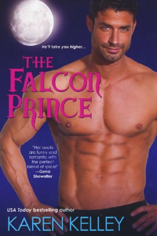 Book cover for "The Falcon Prince" by Karen Kelley
