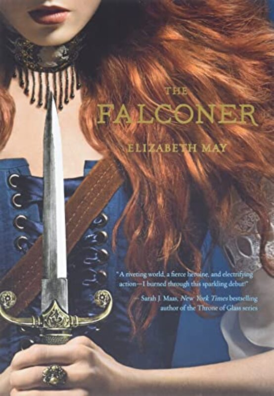 Book cover for "The Falconer" by Elizabeth May