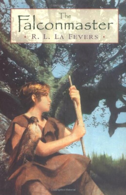 Book cover for "The Falconmaster" by R L LaFevers