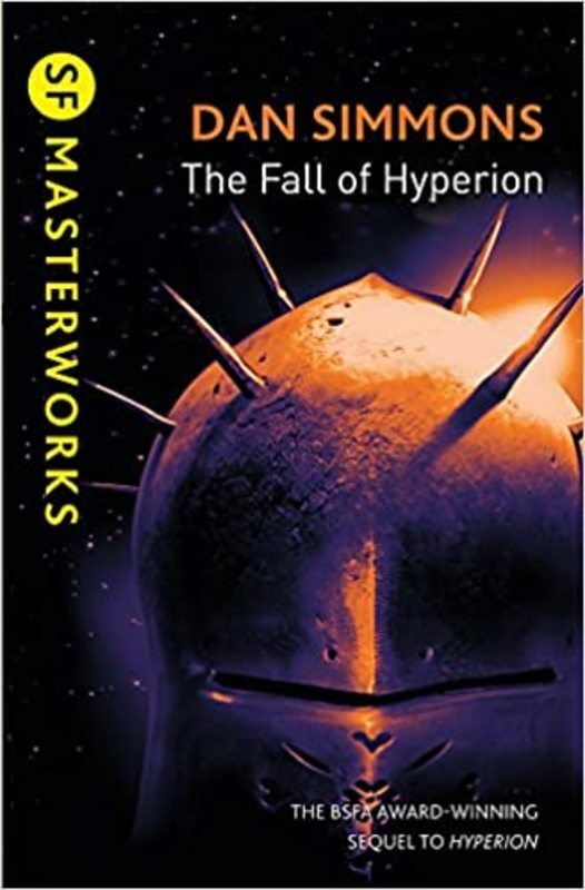 Book cover for "The Fall of Hyperion" by Dan Simmons