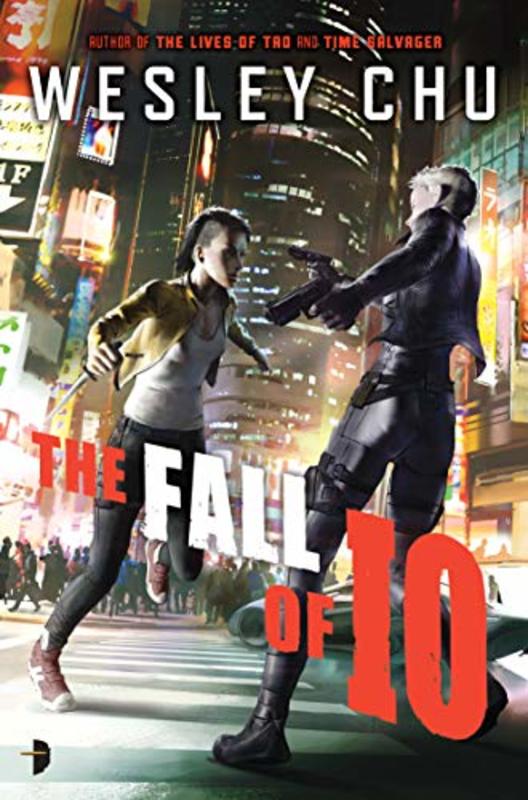 Book cover for "The Fall of Io" by Wesley Chu