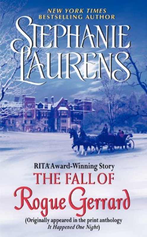 Book cover for "The Fall of Rogue Gerrard" by Stephanie Laurens