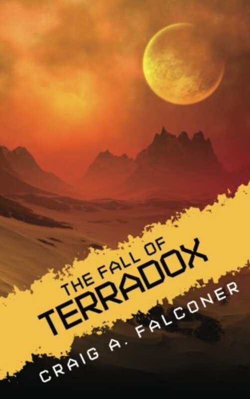 Book cover for "The Fall of Terradox" by Craig A Falconer