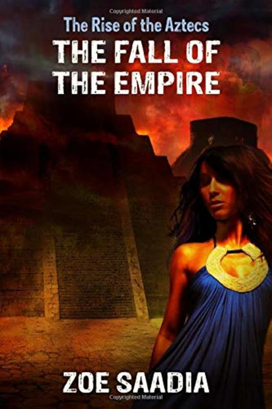 Book cover for "The Fall of the Empire" by Zoe Saadia