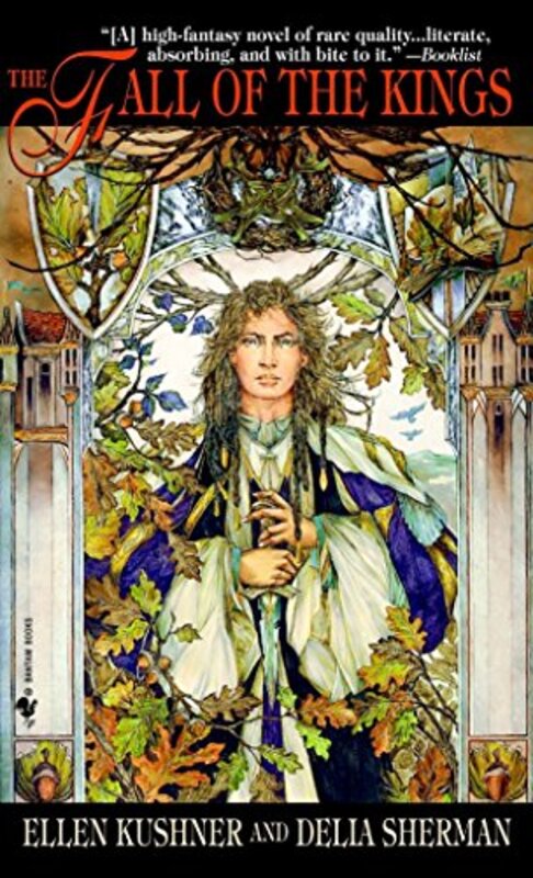 Book cover for "The Fall of the Kings" by Ellen Kushner