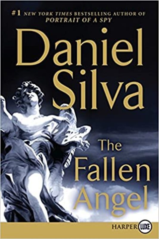 Book cover for "The Fallen Angel" by Daniel Silva