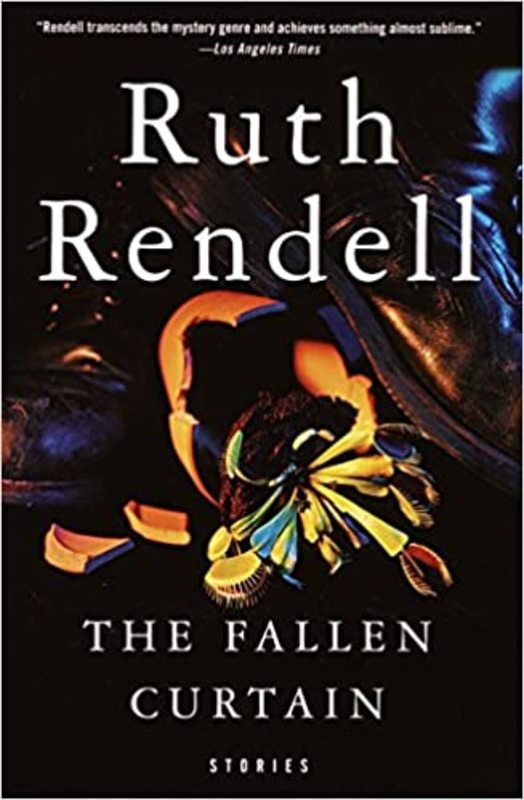 Book cover for "The Fallen Curtain" by Ruth Rendell