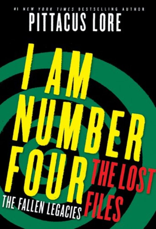 Book cover for "The Fallen Legacies" by Pittacus Lore