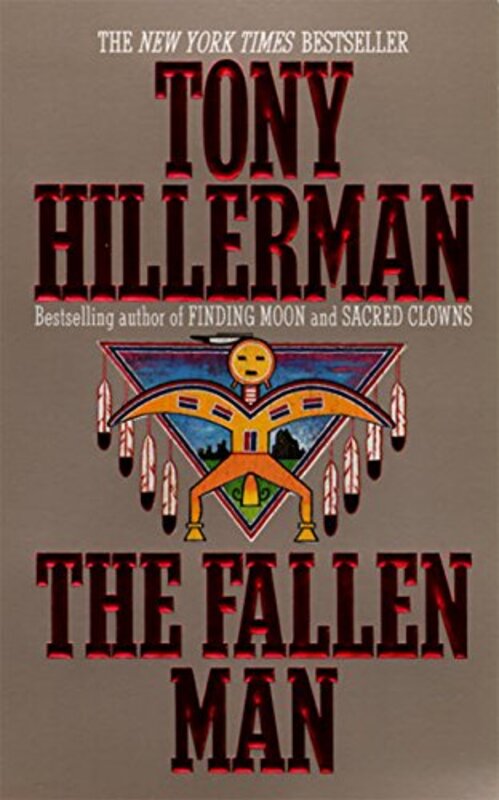 Book cover for "The Fallen Man" by Tony Hillerman