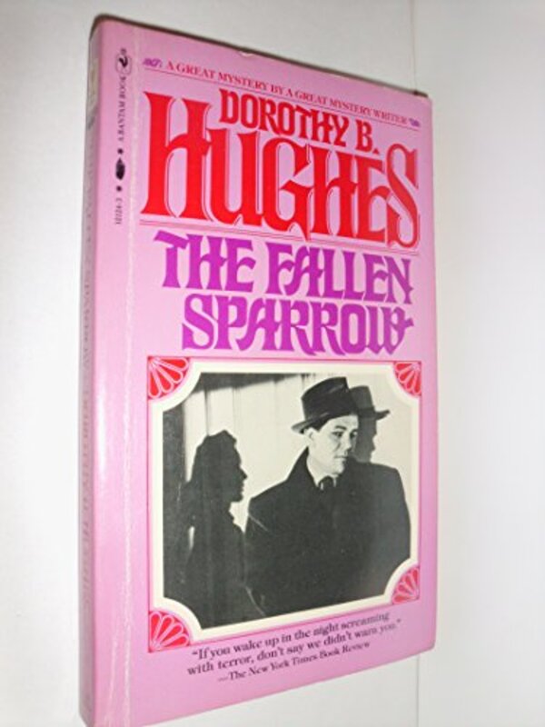 Book cover for "The Fallen Sparrow" by Dorothy B Hughes