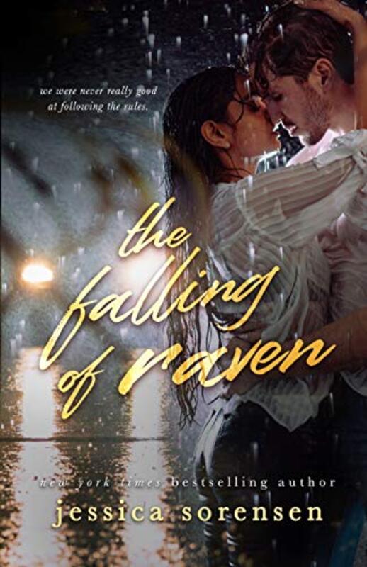 Book cover for "The Falling of Raven" by Jessica Sorensen