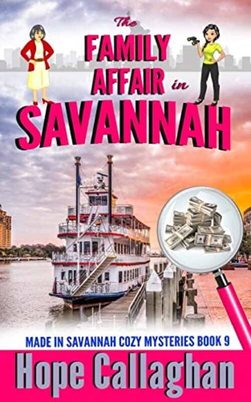 Book cover for "The Family Affair in Savannah" by Hope Callaghan