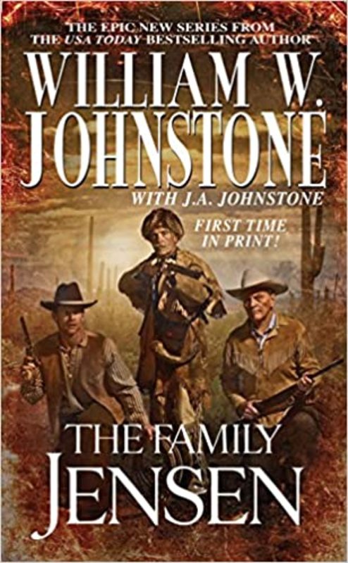 Book cover for "The Family Jensen" by J A Johnstone