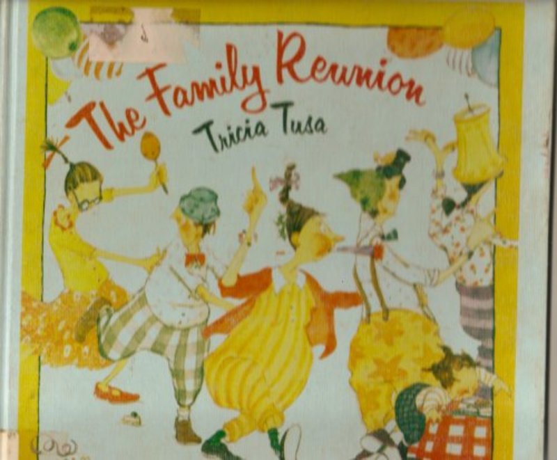 Book cover for "The Family Reunion" by Tricia Tusa
