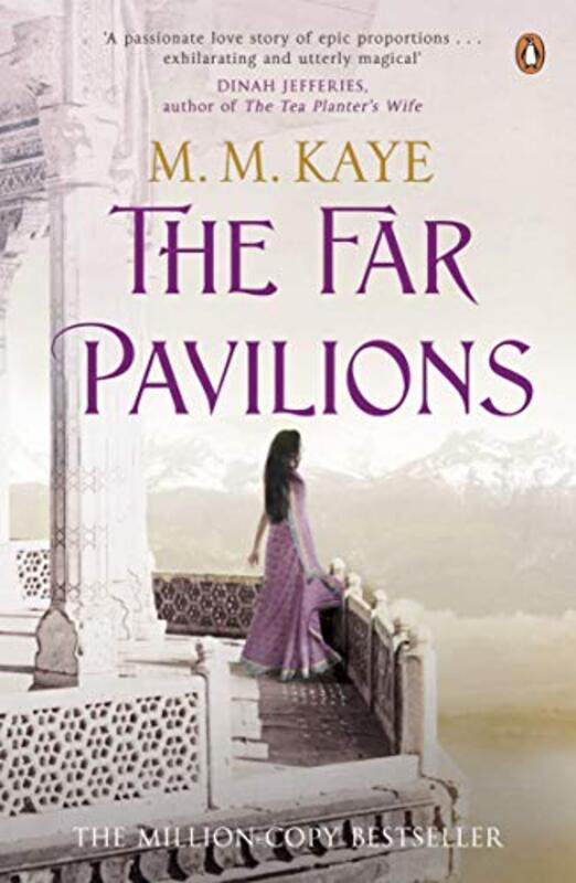Book cover for "The Far Pavilions" by MM Kaye