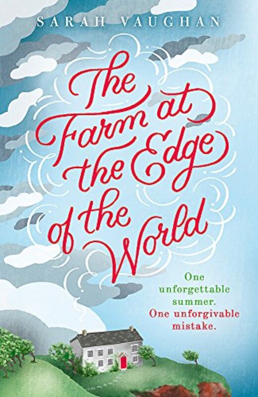 Book cover for "The Farm at the Edge of the World" by Sarah Vaughan