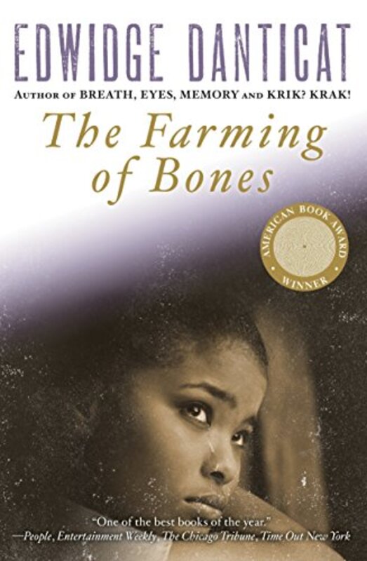 Book cover for "The Farming of Bones" by Edwidge Danticat