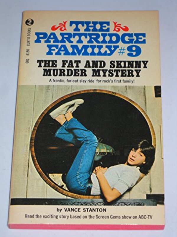 Book cover for "The Fat and Skinny Murder Mystery" by Michael Avallone