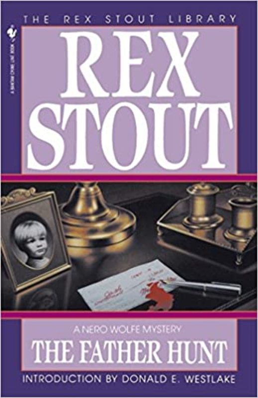 Book cover for "The Father Hunt" by Rex Stout