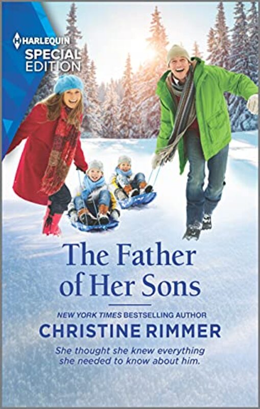 Book cover for "The Father of Her Sons" by Christine Rimmer
