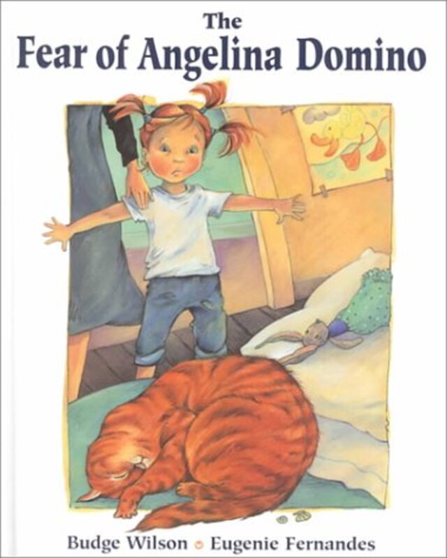 Book cover for "The Fear of Angelina Domino" by Budge Wilson