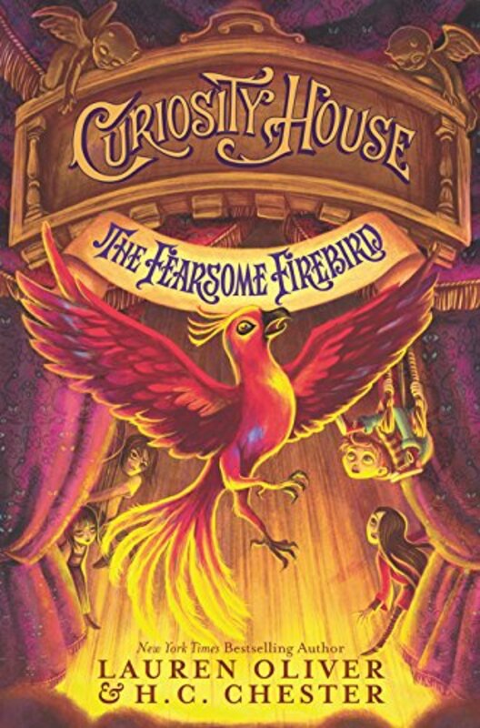 Book cover for "The Fearsome Firebird" by Lauren Oliver