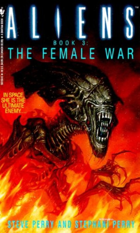 Book cover for "The Female War" by Steve Perry
