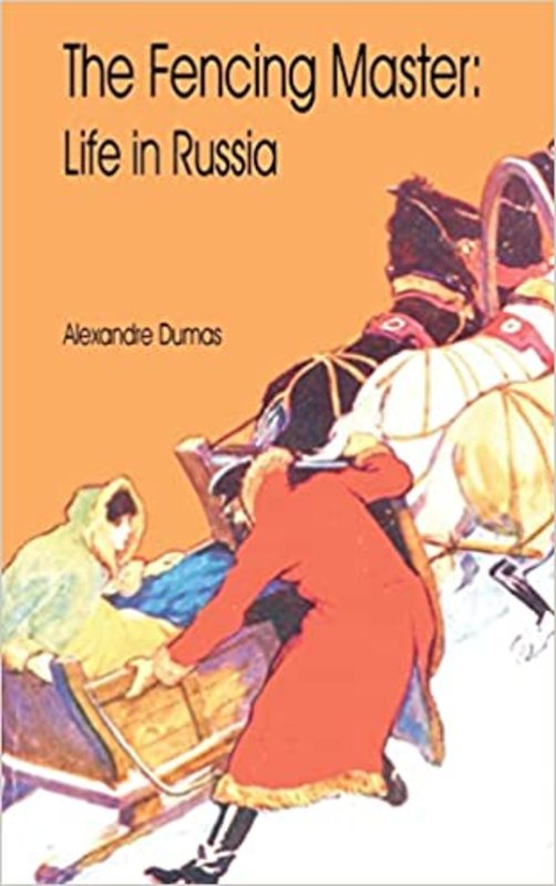 Book cover for "The Fencing Master" by Alexandre Dumas