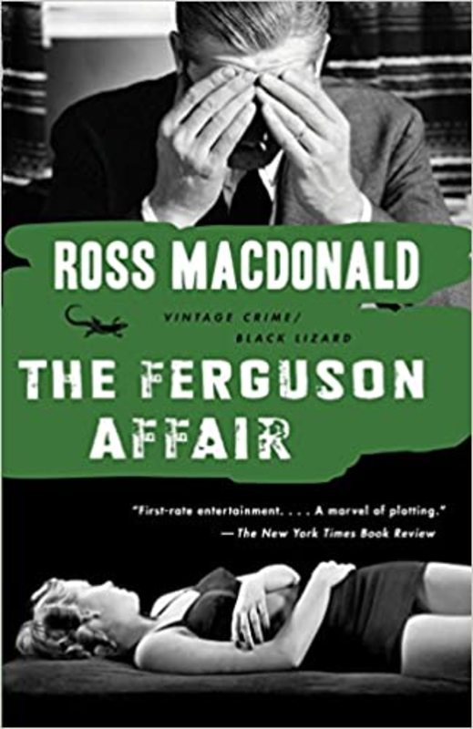 Book cover for "The Ferguson Affair" by Ross Macdonald