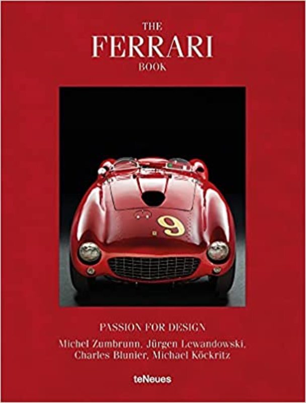 Book cover for "The Ferrari Book" by Michael Kockritz