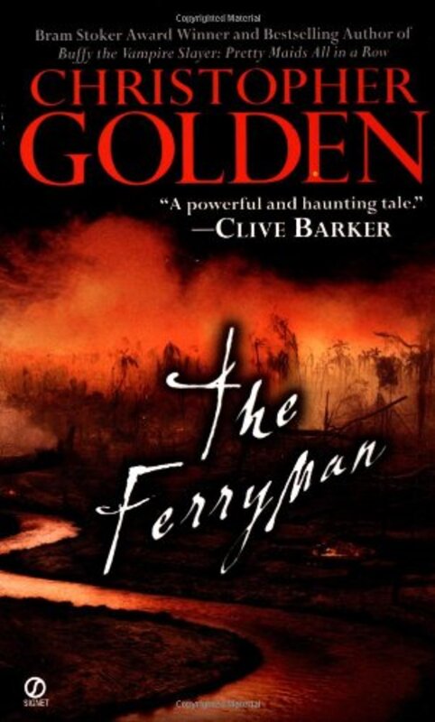 Book cover for "The Ferryman" by Christopher Golden