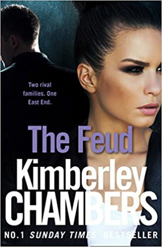 Book cover for "The Feud" by Kimberley Chambers