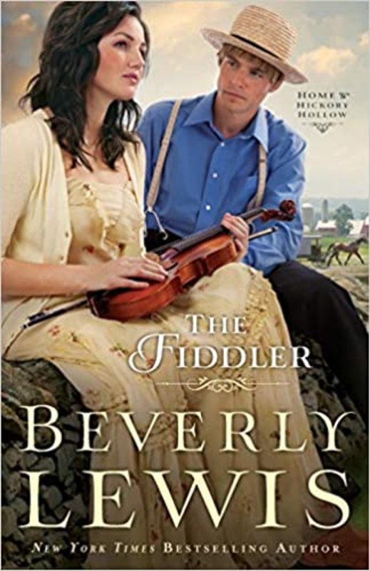 Book cover for "The Fiddler" by Beverly Lewis
