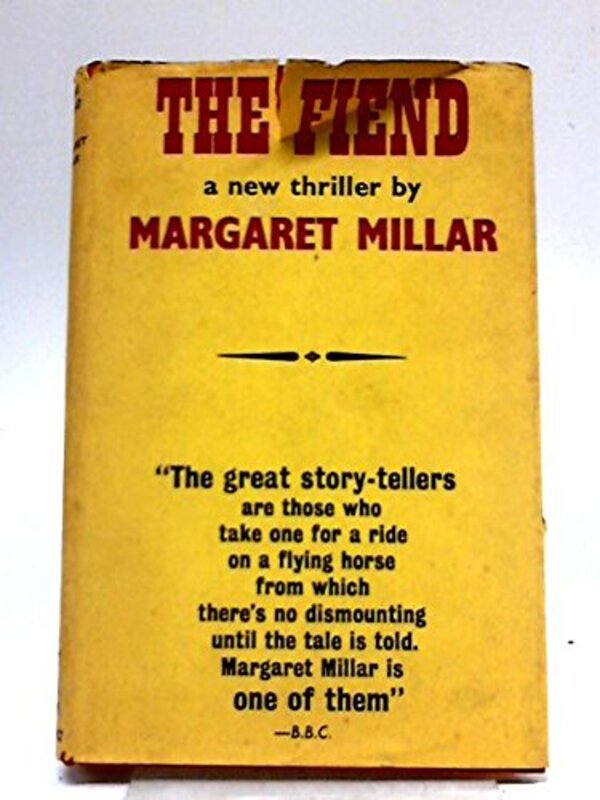Book cover for "The Fiend" by Margaret Millar