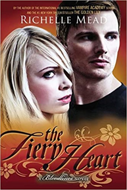 Book cover for "The Fiery Heart" by Richelle Mead