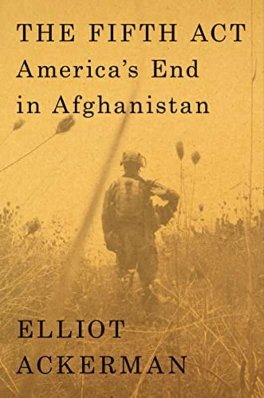 Elliot Ackerman book cover