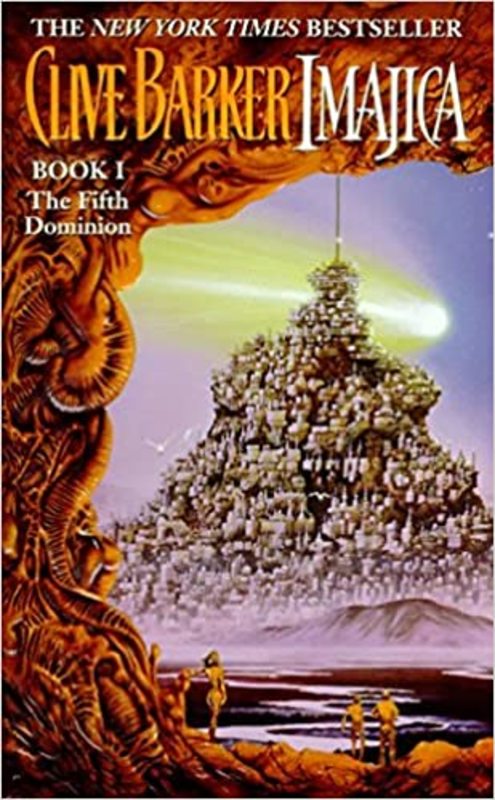 Book cover for "The Fifth Dominion" by Clive Barker