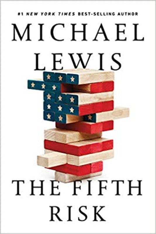 Book cover for "The Fifth Risk" by Michael Lewis