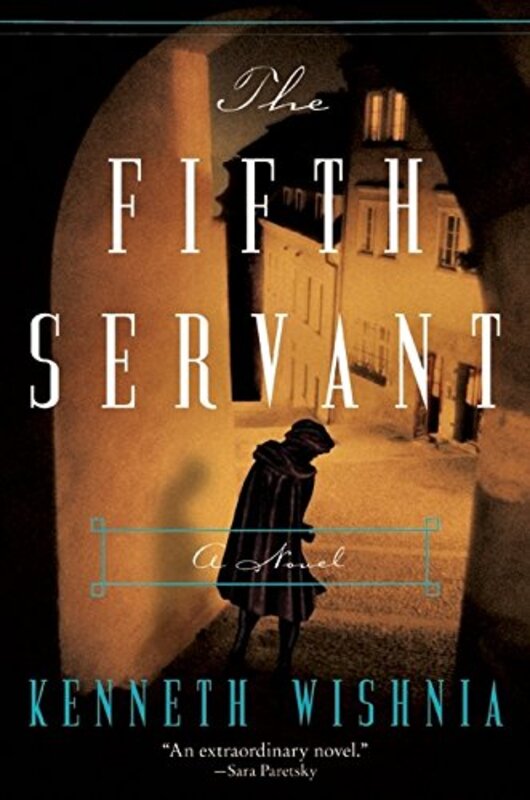 Book cover for "The Fifth Servant" by Kenneth Wishnia